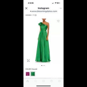 Mac Duggal Gown Green